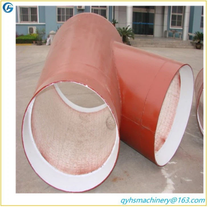 Resistencia de desgaste yvate ha tekove yvate reheve ojejapóva tubo de parche cerámico duro reheve .