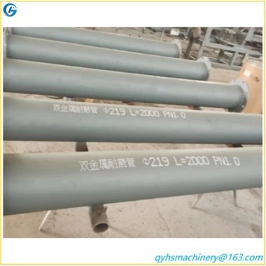 Tubo de bomba de hormigón resistente al desgaste .