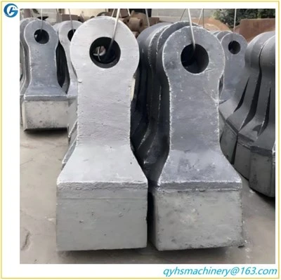 ultra-alta manganeso de acero desgaste-resistente martillo MN13CR2.